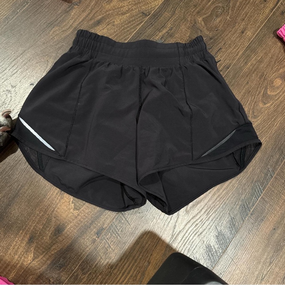 Lululemon Athletica Black Athletic Shorts Comfortable Fit